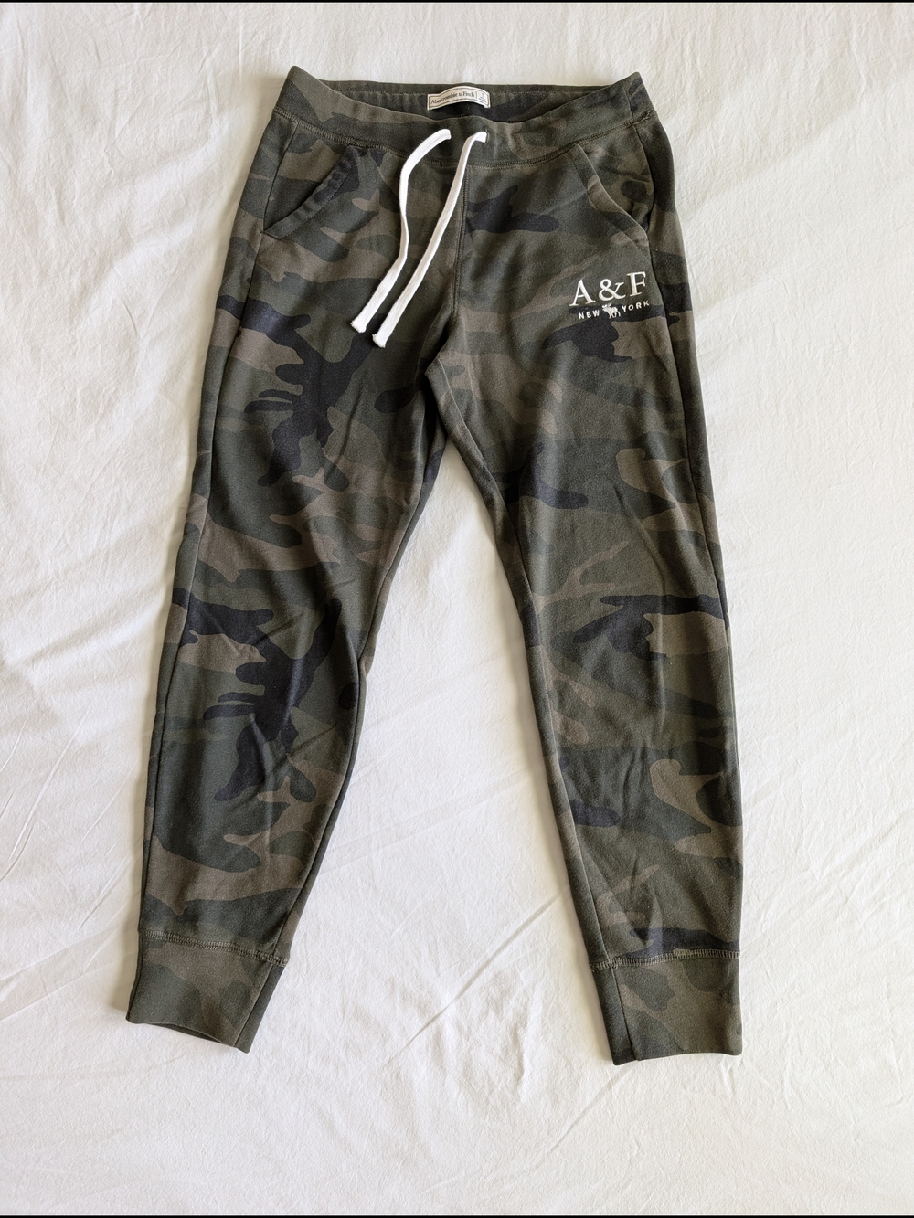 Abercrombie & Fitch Women's Camo Jogger Sweatpants Size S